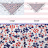 4th of July Dog Bandana - American Flag Dog Bandanas for Small, Medium, Large Dogs, Patriotic USA Independence Day Dog Puppy Collar Scarf for Dogs...