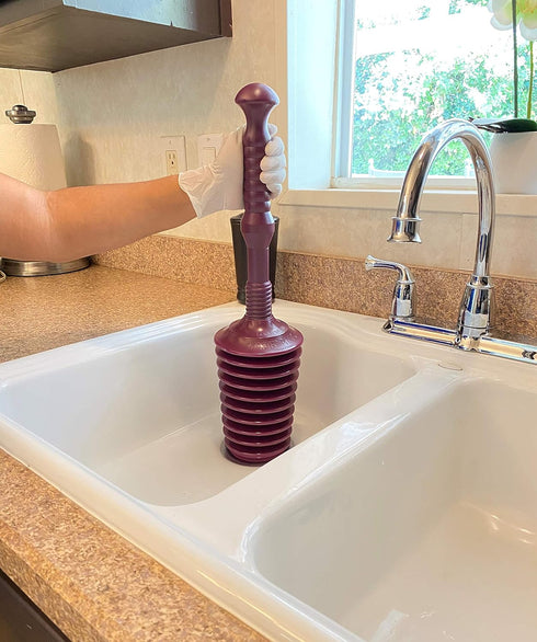Master Plunger MP500 Heavy Duty All Purpose Plunger, Laundry Tubs, Bath Tubs, Kitchen Sinks, Garbage Disposal, Toilets Commercial & Residential Us...