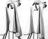 Movo CRC03 Extra-Long Camera Rain Coat Rain Cover for DSLR Cameras, Lens, and Tripod (Metallic Gray)...