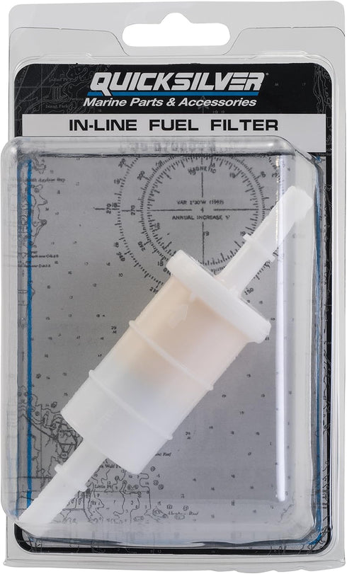 Quicksilver by Mercury Marine 879885Q Inline Fuel Filter for Mercury and Mariner Outboards...