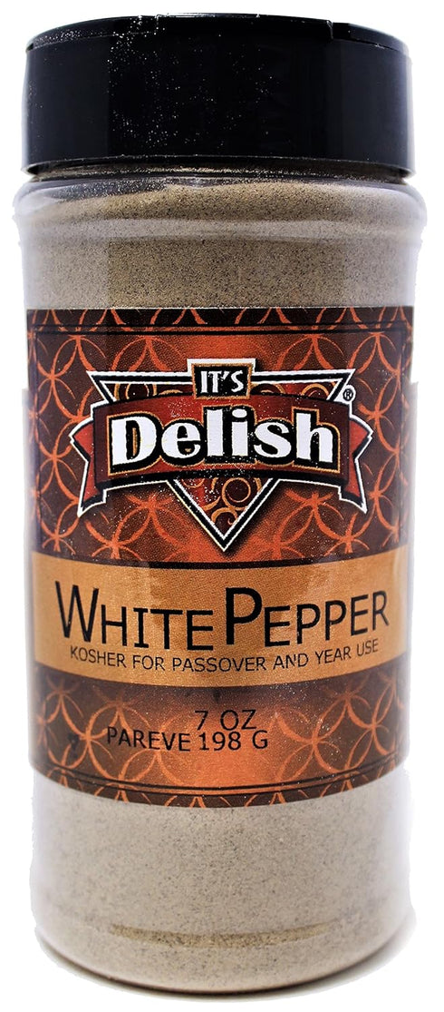 White Pepper by Its Delish (Ground, 7 Oz. Medium Jar)...
