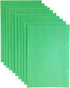 Jtnohx Glitter Felt Fabric, 10pcs Glitter Felt Sheets for Crafts, 8 x12 inches Felt Square Glitter for Party Holiday Greeting Festival Projects (L...