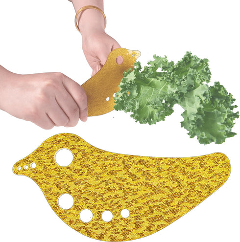 Herb Stripper - Kale Leaf Separator Herb Stripping Tool For Kale, Chard, Collard Greens, Mint, Beets, Celery, Dill, Lettuce, Thyme, Basil, Rosemar...