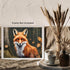 Posterizer 1 pcs- Beautiful red fox in the jungle-Art for Animal Lovers-Landscape & Nature Art- Gift for Men Women Entrepreneur Teens-Living Room ...