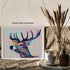 Posterizer 1 pcs- Abstract deer print with a white background-Art for Animal Lovers-Abstract & Modern Art- Gift for Men Women Entrepreneur -Decor ...