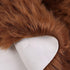 uxcell Faux Fur Round Rug,Fluffy Area Mat,Fluff Rugs for Bedroom Floor Sofa Living Room 3 x 3 Feet Brown...