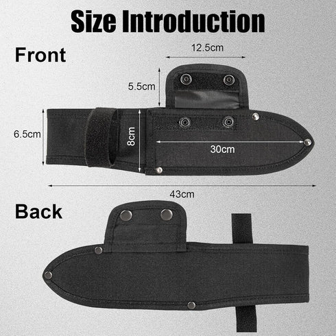 Universal Knife Sheath,Oxford Chef Knife Sheaths for Fixed Blade Knives, Knife Scabbard Cover, Shop Knife Sheath Knives Sleeves Case Edge Guards B...