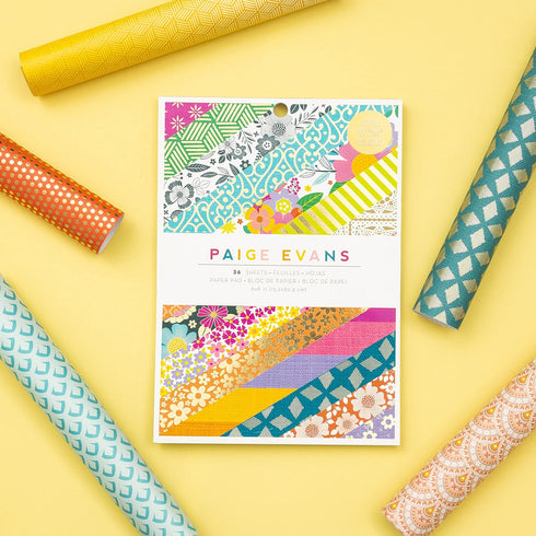 American Crafts Paper 6X8 PAD, Paige Evans Splendid...