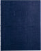 Blueline NotePro™ Executive Notebook, Indexing System, Refillable, Hard Cover, 9.25" x 7.25", 150 Ruled Pages, Indigo Blue (A7150.BLU)...