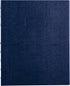 Blueline NotePro™ Executive Notebook, Indexing System, Refillable, Hard Cover, 9.25" x 7.25", 150 Ruled Pages, Indigo Blue (A7150.BLU)...
