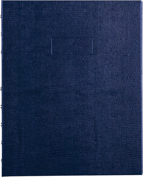 Blueline MiracleBind™ Notebook, Lizard-Like Hard Cover, 9.25" x 7.25", 150 Pages, Indigo Blue (AF9150.82)...