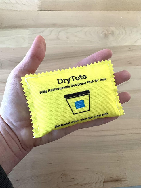 100g Rechargeable Desiccant Pack - Moisture Absorbing Bag - Silica Gel Desiccant Dehumidifier for Storage Bins and Totes …...