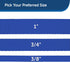 PetSafe Nylon Dog Leash - Strong, Durable, Traditional Style Leash with Easy to Use Bolt Snap - 1 in. x 4 ft., Royal Blue...