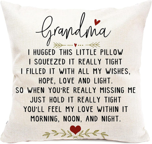 pinata Grandma Gifts from Grandchildren?Grandma Birthday Gifts?Pillow Covers Gifts from Grandkids?Pillow Cover for Grammy, Decorative for Sofa Pil...