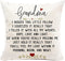 pinata Grandma Gifts from Grandchildren?Grandma Birthday Gifts?Pillow Covers Gifts from Grandkids?Pillow Cover for Grammy, Decorative for Sofa Pil...