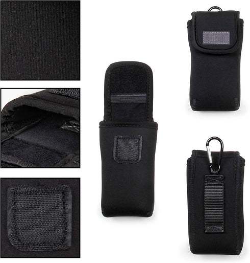 USA Gear Safety Glasses Case for Protective Eyeglasses with Reinforced Belt Loop and Carabiner for 3M, Radians, Pyramex, Dewalt and More - Great f...