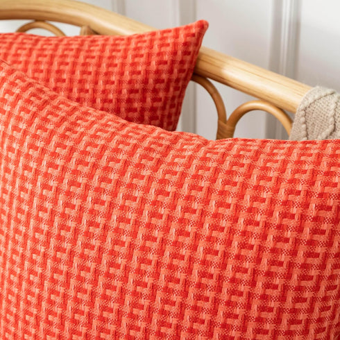 UGASA Outdoor Waterproof Pillow Covers Pack of 2 Weaving Texture Water Resistant Outside Decorative Pillow Cases for Patio Garden Porch Yard Bench...