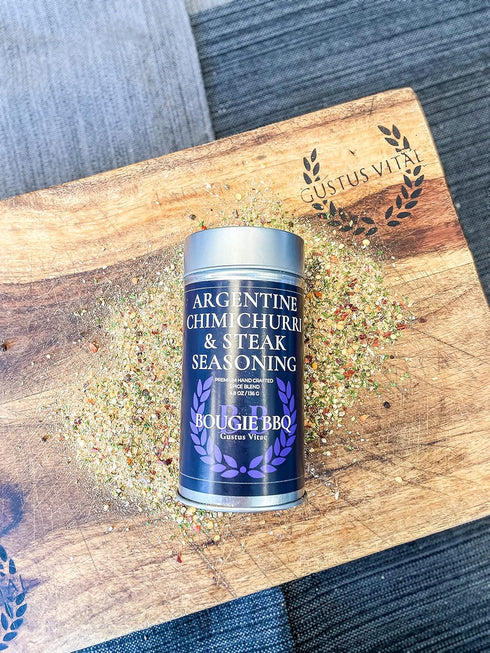 Argentine Chimichurri & Steak Seasoning | Gourmet Seasoning | Artisan Spice Blend | All Natural | Non GMO | 4.8 oz (136g) | Small Batch | Bougie B...