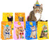 Cat Gift Bags Kitten Paper Goodie Candy Treat Bags for Kids Birthday Pet Adoption Cat Theme Party Decoration Supplies Favors Kitten Themed Goodie ...