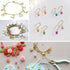 YAKA 1600Pcs 6 Different Sizes Open Jump Rings,5mm 6mm 7mm 8mm 9mm 10mm Ring Jewelry Keychain for Jewelry Making Accessories,1Pcs Jump Ring Open/C...
