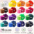 Candle Wax Dye for Soy Candle Making - 16 Popular Candle Dye Coloring Chips - Premium Candle Wax Coloring - Highly Concentrated Candle Chips Color...