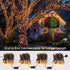 Clear Christmas Lights String, 21.63ft 100 Count Incandescent Brown Wire String Lights, UL Certified Outdoor Christmas Lights, Connectable Indoor ...