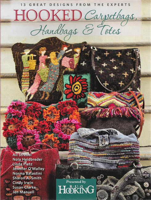 Hooked Carpetbags, Handbags & Totes...
