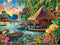 Bits and Pieces - 300 Piece Jigsaw Puzzle for Adults - 18" x 24" - Tropical Landscape - 300 pc Large Piece Island Ocean Jigsaw by Image World...