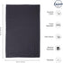 Encasa Homes Anti-Odour Waffle Kitchen Dish Towels, 28"x18" (4 Pc Set) Highly Absorbent, Tea Towels for Cleaning & Quick Drying, Cotton - Grey...