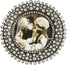 SARO LIFESTYLE Round Jeweled Photo Frame...