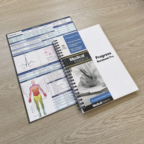 Progress Pro Notebook – H&P + 4 Progress SOAP Note (Extra Room for Note writing) – Medical History and Physical Notebook, 50 templates with perfor...