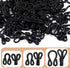 60 Sets Large Covered Sewing Hooks and Eye Closure Jewelry Books Crafts Latch for Clothing Bra thick leather deep pile fabrics fur Coats Wraps and...