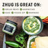 Blank Slate Kitchen Zhug (6 oz) | Spicy Middle Eastern Herby Green Hot Sauce (Yemeni Skhug) | Vegan & Gluten-free | Blend of Jalapenos, Cilantro, ...