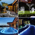 Solar Rope Lights, 66 Feet 200 LED 8 Modes Solar Rope String Lights Outdoor Fairy Lights Waterproof Tube Lights with Solar Panel for Outdoor Indoo...