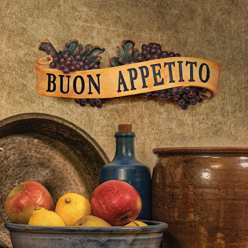 Buon Appetito Wall Plaque...