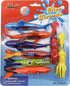 Diving Torpedo Pool Toys: Underwater Sinking Sharks, Squids, and Torpedoes - Kids' Outdoor and Indoor Swimming Activity Toy Set...