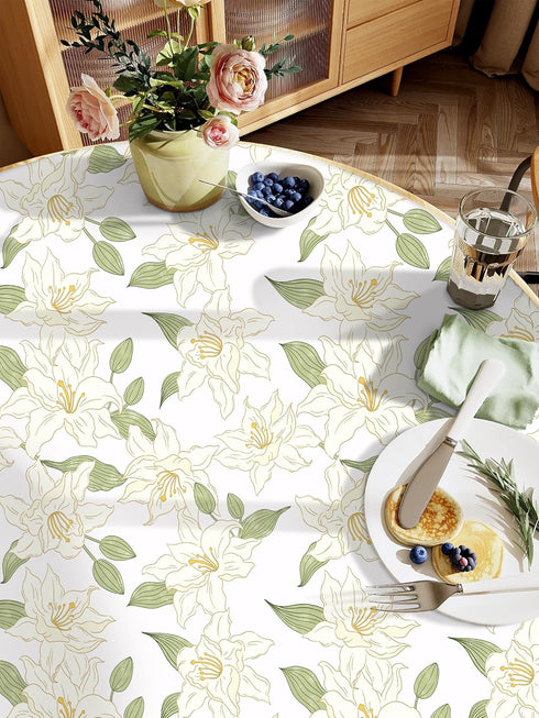 16.1"x78.7" White and Green Peel and Stick Wallpaper Boho Floral Contact Paper Removable Wallpaper Self-Adhesive Wallpaper Decorative Wall Cabinet...