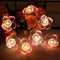 Cherry Blossom Flower String Light, 40 LED 13FT Pink Sakura Fairy Lights Christmas Decorative Lights Battery Powered Novelty Light for Girls Bedro...