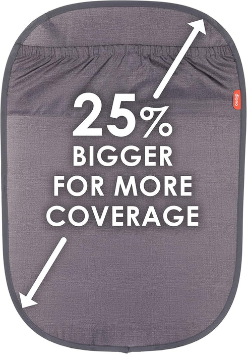 Diono Stuff 'N Scuff XL Kick Mat Back Seat Protector for Kids Feet with Storage Pocket, 100% Water Resistant for Protection of Your Upholstery fro...