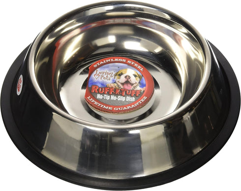 Loving Pets Standard No-Tip Dog Bowl, 64-Ounce...