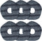 Vacuum Mop Cloths Compatible with eufy X10 Pro Omni and eufy X9 Pro Robot Vacuums: 6 Pack Washable Microfiber Cleaning Cloths Set Parts Accessorie...