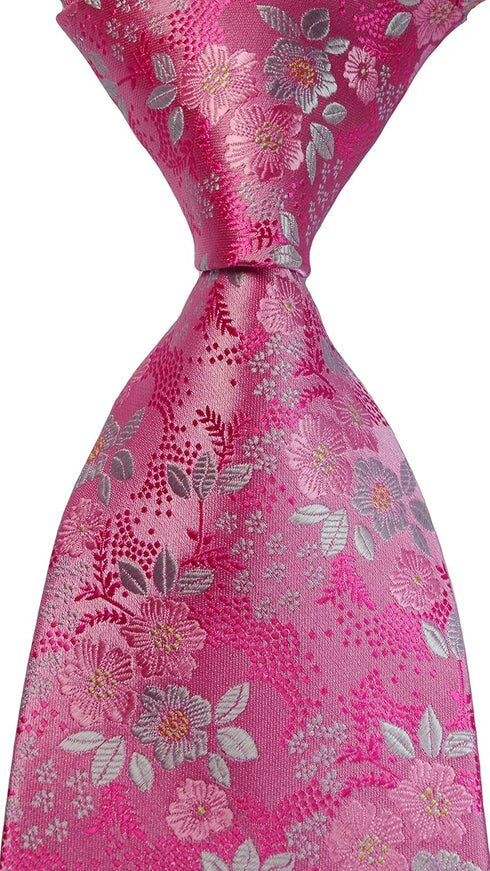New Classic Florals JACQUARD WOVEN Silk Men's Tie Necktie...