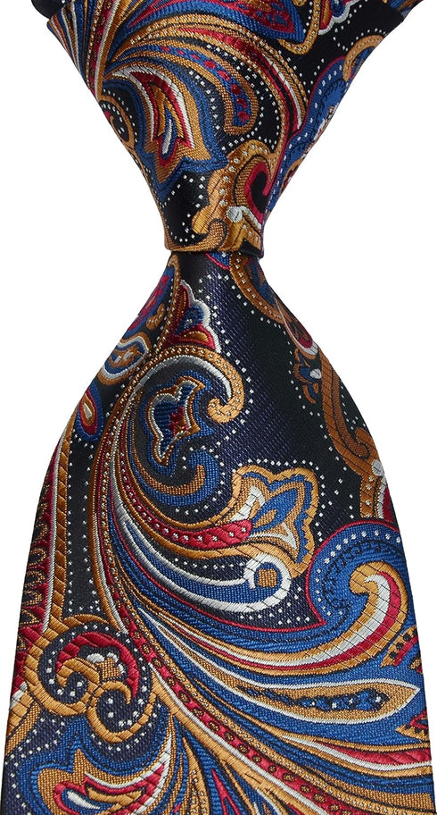 New Classic Men's Paisley Silk Tie Necktie...