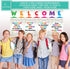 Decorably Welcome Posters for Classroom - 15 Confetti Classroom Decor, Confetti Themed Classroom Decorations, Welcome Sign for Bulletin Board, Con...