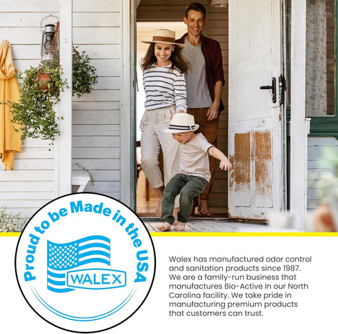 Walex Bio-Active Home Residential Septic Tank Treatment Beneficial Enzymes, Waste and Paper Digesting Additives Tabs, 1 Year Supply, 12 Treatments...