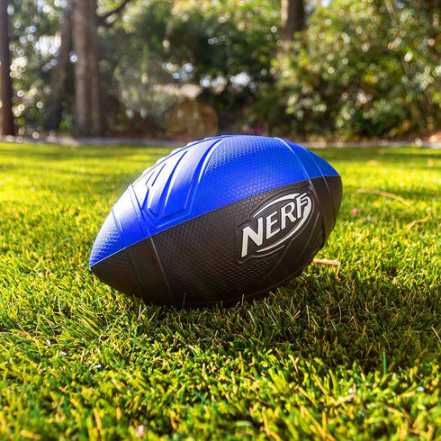 NERF Kids Foam Football - Pro Grip Youth Soft Foam Ball - Indoor + Outdoor Football for Kids - Small NERF Foam Football - 9" Inch Youth Sized Foot...