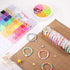 Funtopia Clay Beads Bracelet Making Kit, 40 Colors Polymer Clay Beads for Jewelry Making, 5300+ Pcs Heishi Beads Friendship Bracelet Kit with Alph...