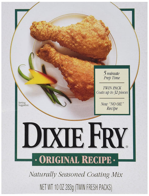 Dixie Fry Original Recipe Seasoned Coating Mix, 10 oz...
