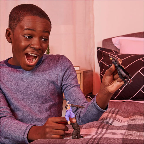 DC Comics, Batman 3-Pack with Exclusive 4” Batman, Selina Kyle, The Penguin Action Figures, 3 Accessories, Batman Movie Kids Toys (Amazon Exclusiv...