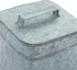 Deco 79 Metal Decorative Canisters Decorative Containers, Set of 2 Decorative Keepsake Boxes 8", 7"H, Silver...